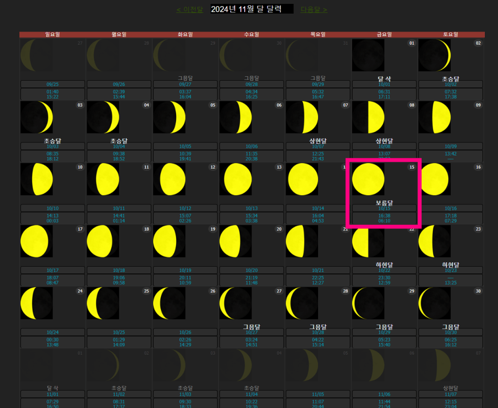 screenshot 2024 02 23 오전 12 26 23 2024년 보름달 뜨는 날