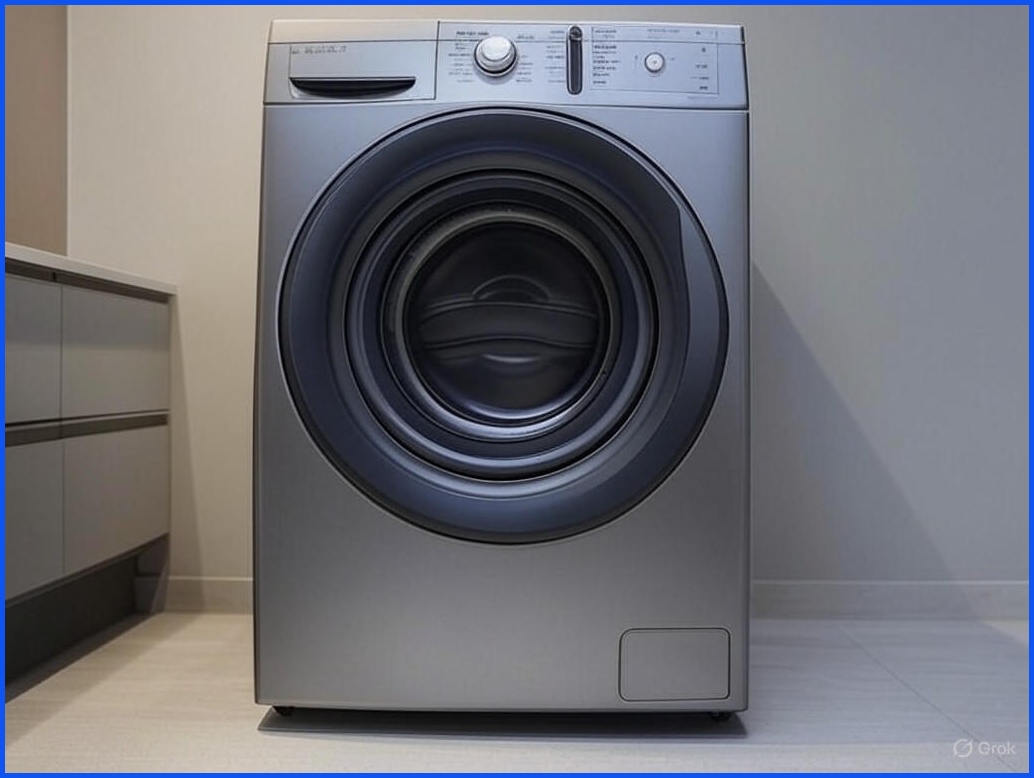 루컴즈 입체물살 전자동 세탁기 W120W01-SA 12kg 방문설치, W120W01-SA, 티타늄 이미지 4