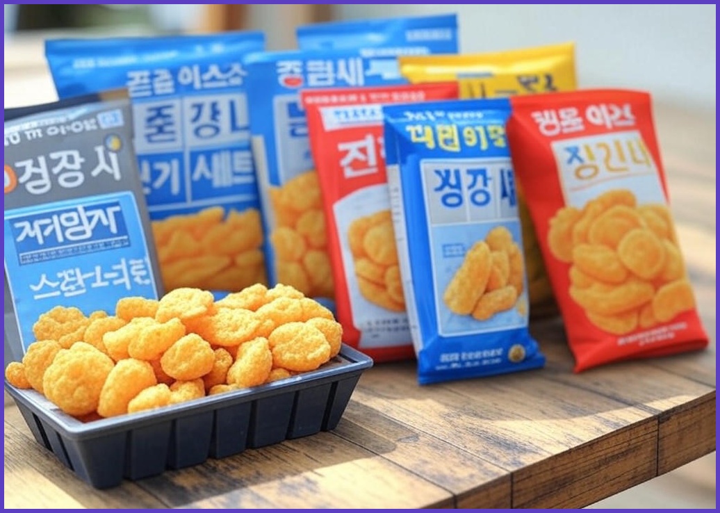 [블루존] 정량 인기스낵 20종 A세트(새우깡+매새+감깡+고깡+자갈치+포스틱+오징어집+바나나킥+양파링+나초+포카칩오+스윙칩+썬+꼬북칩+꽃게랑+콘칲+신짱+죠리퐁+카땅+카메), 1개 - 이미지 1