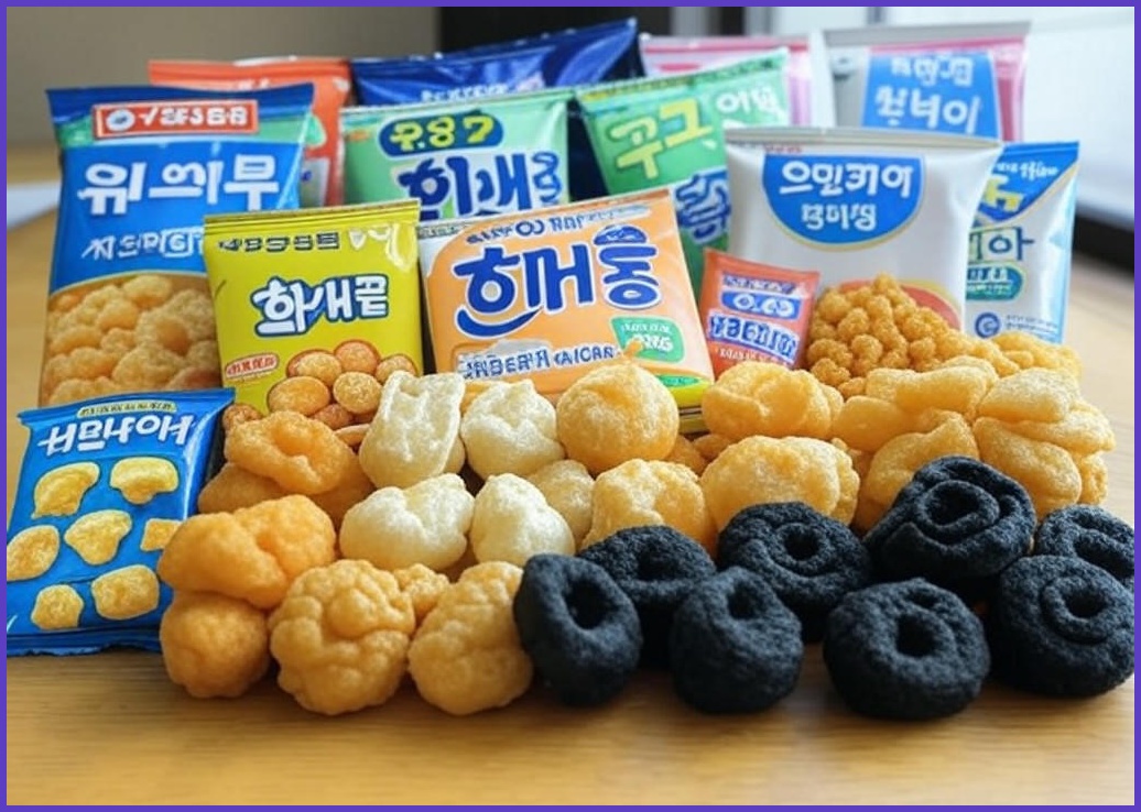 [블루존] 정량 인기스낵 20종 A세트(새우깡+매새+감깡+고깡+자갈치+포스틱+오징어집+바나나킥+양파링+나초+포카칩오+스윙칩+썬+꼬북칩+꽃게랑+콘칲+신짱+죠리퐁+카땅+카메), 1개