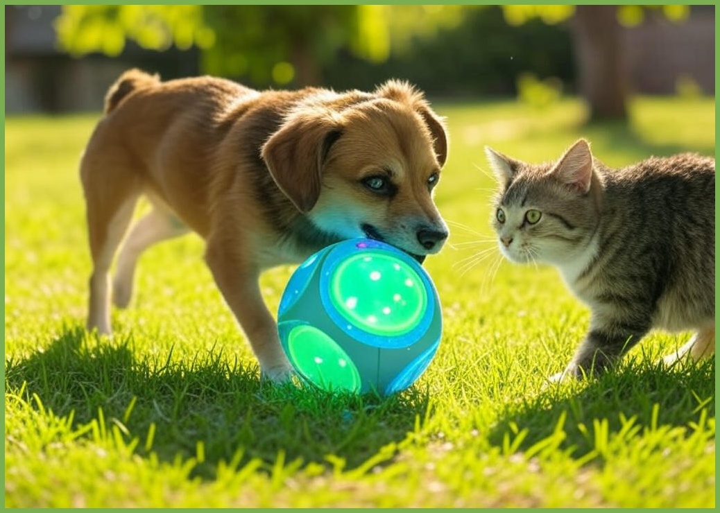앤트앤비 스마트 댕댕이 점프볼 강아지 고양이 장난감 - 상세 이미지 4