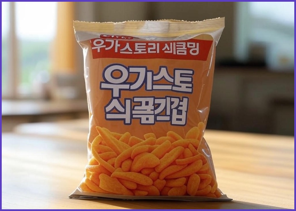 우리가스토리 신콩칩 대용량과자 - 이미지 1