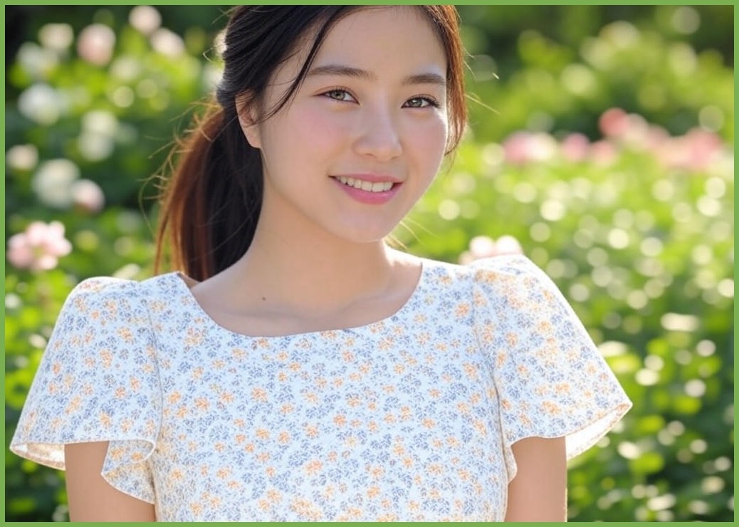 유루카 여성 치마바지 키작녀 여름바지 - 이미지 2