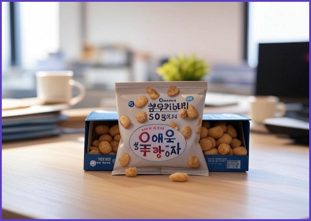 이장님 과자점 우리콩 오곡두부과자 50g, 다이어트, 사무실, 아이 간식, 50g, 10개 - 이미지 1